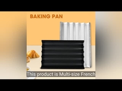 Baguette francese in padella a 5 bocche
